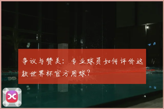 争议与赞美:专业球员如何评价这款世界杯官方用球?
